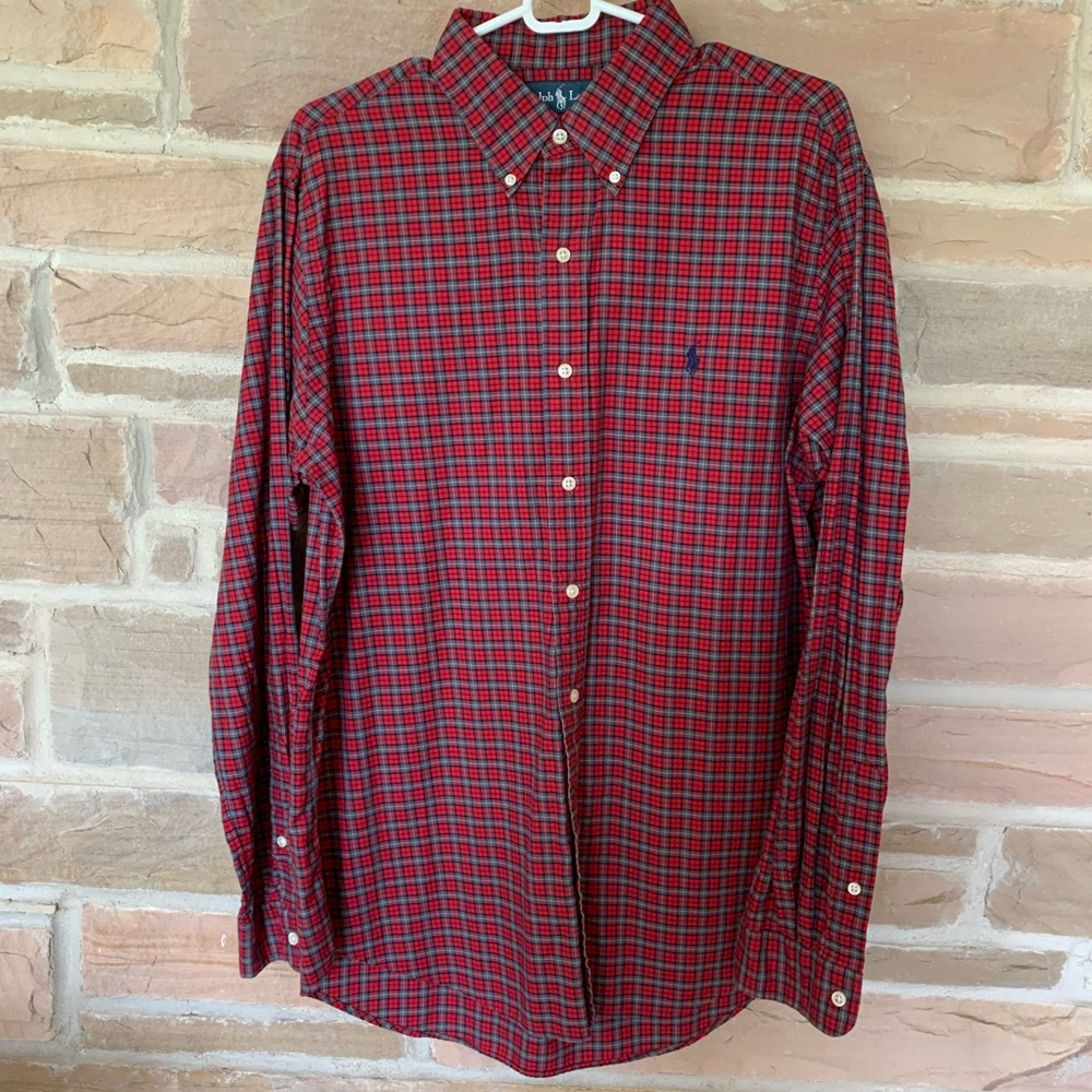 Polo Custom Fit Button Down